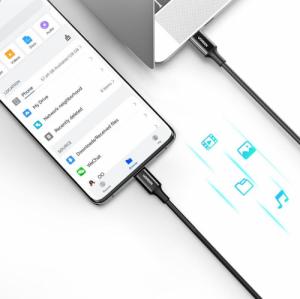 Kabel USB Ugreen USB-C - USB-C 1 m Biały (6957303865512) 8