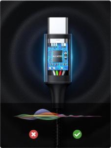 Kabel USB Ugreen USB-C - mini Jack 3.5 mm 1 m Czarny (UGR1190BLK) 8