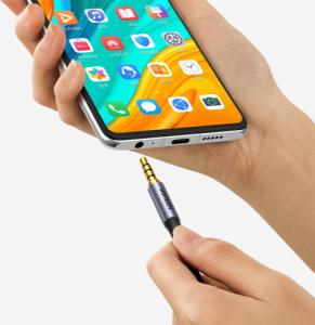 Kabel Ugreen Jack 3.5mm - Jack 3.5mm 3m czarny (UGR1186BLK) 2