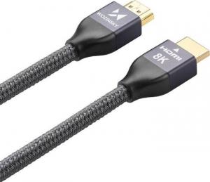 Kabel Wozinsky HDMI - HDMI 1m srebrny (WHDMI-10) 2