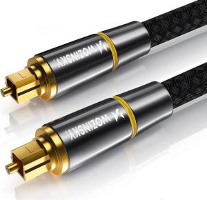 Kabel Wozinsky Toslink - Toslink 1.5m czarny (WOPT-15) 1