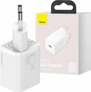 Ładowarka Baseus Super Si 1x USB-C 3 A (BSU3037WHT) 2