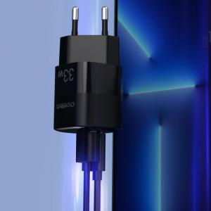 Ładowarka Choetech 1x USB-A 1x USB-C 4.5 A (6932112101518) 5
