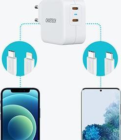 Ładowarka Choetech PD6009-EU 2x USB-C 3 A (6971824977943) 7