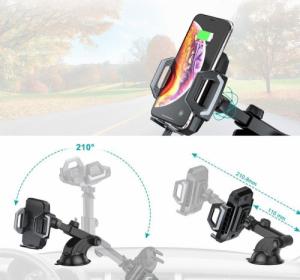 Choetech Uchwyt zaciskowy do samochodu Qi 15W T521-F 3