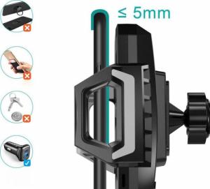 Choetech Uchwyt zaciskowy do samochodu Qi 15W T521-F 4