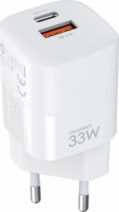 Ładowarka Choetech 1x USB-A 1x USB-C 4.5 A (6932112100665) 3