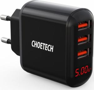 Ładowarka Choetech 3x USB-A 2.4 A (6971824976618) 1