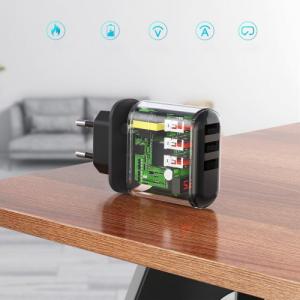 Ładowarka Choetech 3x USB-A 2.4 A (6971824976618) 3