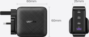 Ładowarka Ugreen CD224 1x USB-A 3x USB-C  (6957303878192) 10