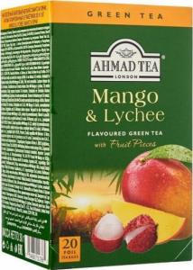 Ahmad Tea Herbata zielona AHMAD Mango Liczi 20tb 1