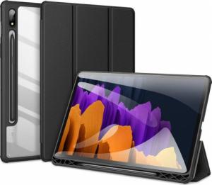 Etui na tablet Dux Ducis Dux Ducis Toby pancerne etui z klapką Smart Case do Samsung Galaxy Tab S7 / Tab S8 11'' z uchwytem na rysik czarny 1