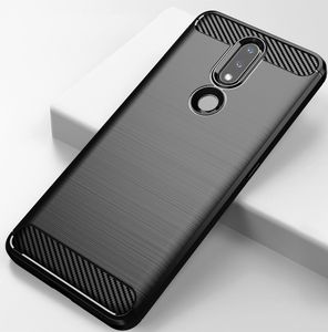 Hurtel Carbon Case elastyczne etui pokrowiec Nokia 2.4 czarny 8