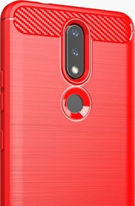 Hurtel Carbon Case elastyczne etui pokrowiec Nokia 2.4 czarny 10