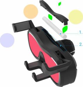 Hurtel Uchwyt grawitacyjny do samochodu YC06 13