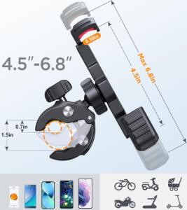 Wozinsky Uchwyt zaciskowy do roweru WBHBK4 6