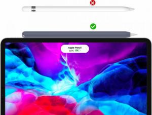 Stoyobe Etui Pencil Sleeve Apple Pencil 2 2 szt. Niebiesko-czarne 5