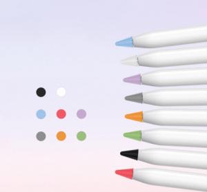 Stoyobe Nakładka na końcówkę Nib Cover Apple Pencil 1/2 8 szt. Miks kolorów 5