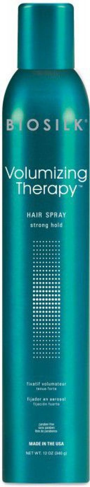Farouk Systems Biosilk Volumizing Therapy Hair Spray Silny lakier do włosów nadający objętości 304g 1