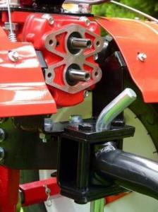 Glebogryzarka Hecht HECHT 7100 S GLEBOGRYZARKA SPALINOWA OGRODOWA KULTYWATOR CIĄGNIK DZIK TRAKTOREK Z KOŁAMI 7KM / 104CM 31