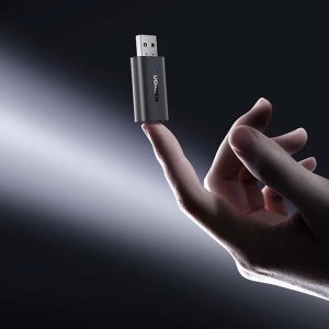 Adapter bluetooth Ugreen Transmiter Bluetooth 5.1 + adapter audio 3,5mm mini jack czarny (UGR1207BLK) 5