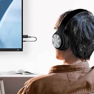 Adapter bluetooth Ugreen Transmiter Bluetooth 5.1 + adapter audio 3,5mm mini jack czarny (UGR1207BLK) 6