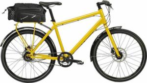 Wozinsky Torba rowerowa na bagażnik z paskiem na ramię 9L (pokrowiec przeciwdeszczowy w zestawie) czarny (WBB22BK) 10