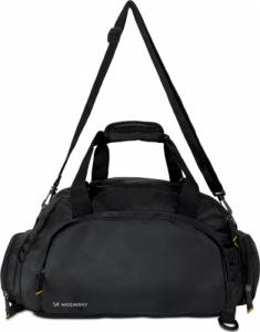Wozinsky Wozinsky torba sportowa plecak bagaż podręczny torba 40x20x25 cm do samolotu czarny (WSB-B01) 15