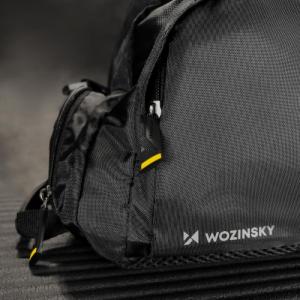 Wozinsky Wozinsky torba sportowa plecak bagaż podręczny torba 40x20x25 cm do samolotu czarny (WSB-B01) 9