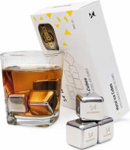 Wozinsky Wozinsky stalowe metalowe kostki chłodzące do napojów / drinków (WIC-S01) 11