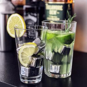 Wozinsky Wozinsky stalowe metalowe kostki chłodzące do napojów / drinków (WIC-S01) 13