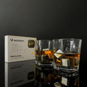 Wozinsky Wozinsky stalowe metalowe kostki chłodzące do napojów / drinków (WIC-S01) 16