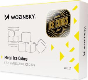 Wozinsky Wozinsky stalowe metalowe kostki chłodzące do napojów / drinków (WIC-S01) 3