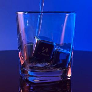 Wozinsky Wozinsky stalowe metalowe kostki chłodzące do napojów / drinków (WIC-S01) 7