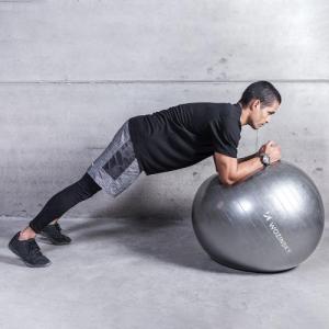 Wozinsky Wozinsky piłka gimnastyczna 65 cm do ćwiczeń rehabilitacyjna niebieski 2