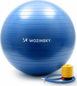 Wozinsky Wozinsky piłka gimnastyczna 65 cm do ćwiczeń rehabilitacyjna niebieski 4