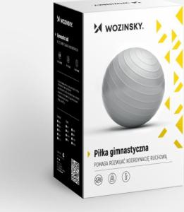 Wozinsky Wozinsky piłka gimnastyczna 65 cm do ćwiczeń rehabilitacyjna niebieski 5