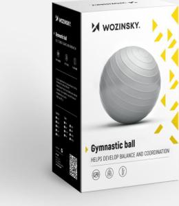 Wozinsky Wozinsky piłka gimnastyczna 65 cm do ćwiczeń rehabilitacyjna niebieski 6