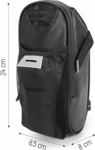 Wozinsky Wozinsky torba rowerowa pod siodełko czarny (WBB20BK) 4