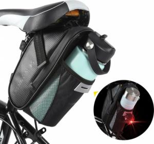 Wozinsky Wozinsky torba rowerowa pod siodełko czarny (WBB20BK) 10