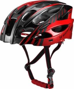 Wozinsky kask rowerowy MTB 57 - 62 cm M/L regulowany czarno-czerwony (WBH-MTB01) 2
