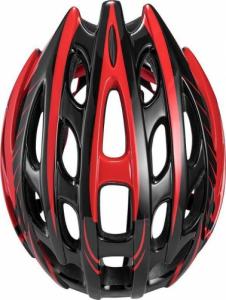 Wozinsky kask rowerowy MTB 57 - 62 cm M/L regulowany czarno-czerwony (WBH-MTB01) 3