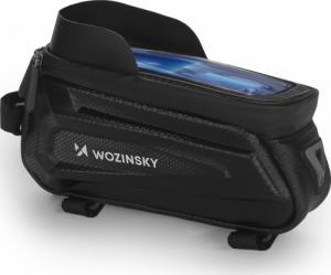 Wozinsky Wozinsky Torba rowerowa na ramę 1,7l pokrowiec na telefon czarny (WBB28BK) 2