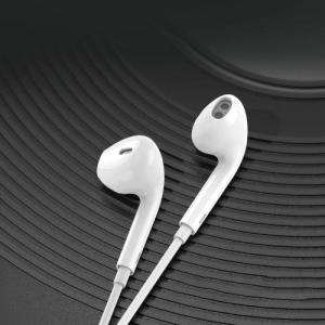 Słuchawki WK Design WK Design przewodowe słuchawki douszne Lightning biały (Y19 Pro white) 3