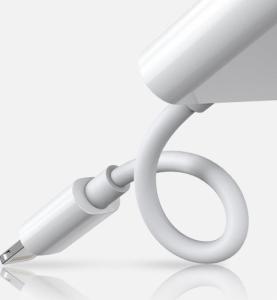 Adapter USB Joyroom Lightning - Jack 3.5mm + Lightning Biały  (6956116718978) 6