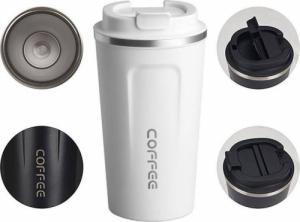 Aptel KUBEK TERMICZNY ze Stali Nierdzewnej COFFEE 510ml biały AG369D 4