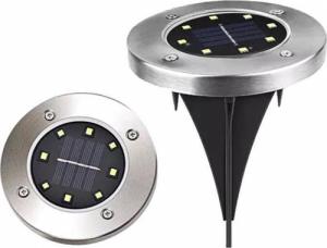 Aptel ZESTAW LAMPEK OGRODOWYCH 4x Lampka Solarna Wtykane 8LED ZD50J 2