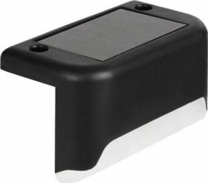 Aptel ZESTAW LAMP SOLARNYCH Schodowych 4 Lampy LED IP65 czarne ZD53C 4
