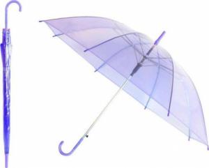 Aptel PARASOL SKŁADANY parasolka biały-transparentny BQ13C 1