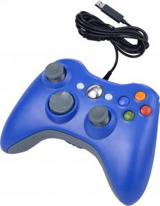 Pad Aptel Dual Shock do Xbox 360 niebieski (KX13B) 2